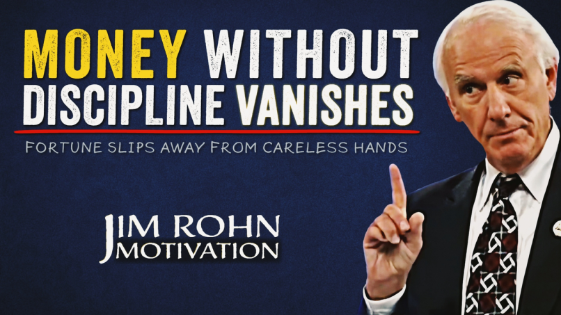 Money Without Discipline Will Disappear